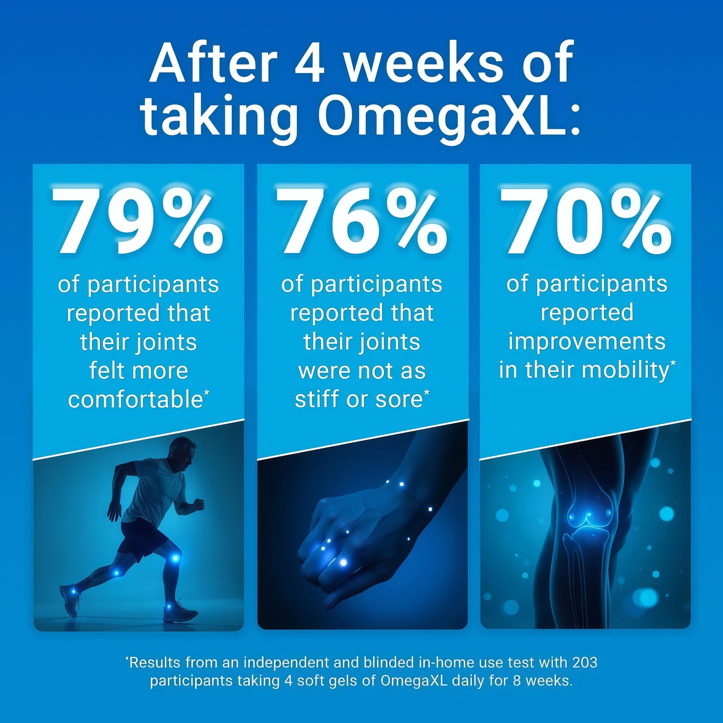OmegaXL Joint Support Supplement - Natural Muscle Support, Green Lipped Mussel Oil, Soft Gel Pills, Drug-Free, 300 Count